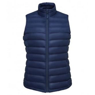 SOLS Vrouwen/dames Wilson Lichtgewicht Gewatteerde Bodywarmer (Franse marine)
