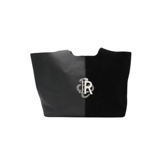 John Richmond Dames, Tassen, Zwart, Maat: ONE Size Leer