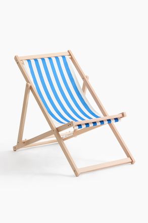 H&M Liegestuhl aus Holz - Blue