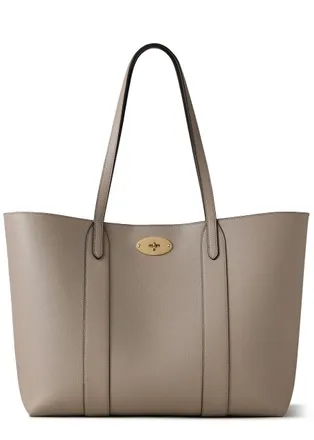 Mulberry Bayswater Grained Leather Small Tote bag - Taupe - One Size