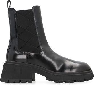 Jimmy Choo London Womens Louri Ankle Boots Leather Black
