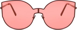 Retro Superfuture LENZ LUCIA MPV Mens Sunglasses Red Size 157