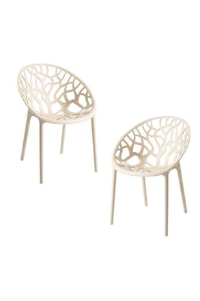 Regalos Miguel Regalos Miguel - Packs Sillas Jard&iacute;n - Pack 2 Sillas Nido - Beige