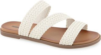 Unionbay Raven Braided Sandal in White at Nordstrom Rack, Size 6.5