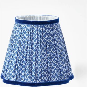 Mrs. Alice Lotus Lampshade in Blue at Nordstrom