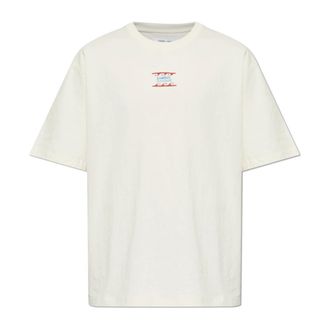 Sams&oslash;e & Sams&oslash;e Sagergei T-shirt - Heren - T-shirts - Beige - M - Katoen - Tops
