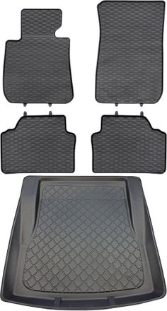 OEM Juego De Alfombrillas De Goma Para Coche Y Alfombrilla Para Maletero Para Bmw Serie 3 E90 Sed&aacute;n (marzo De 2005 A Diciembre De 2011)