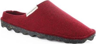 FLY London Natura Wool Felt Mule in Merlot at Nordstrom, Size 41