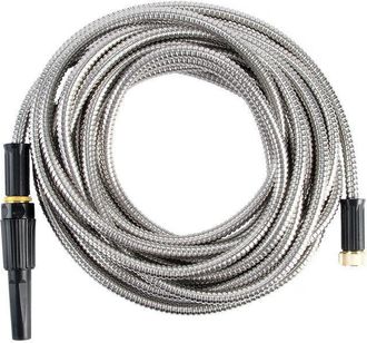 OEM Manguera De Jard&iacute;n Flexible, Acero Inoxidable