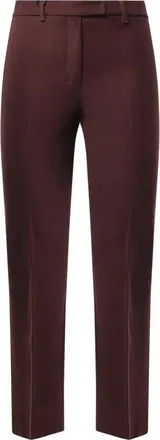 Max Mara Dames, Broeken, Rood, Maat: XS