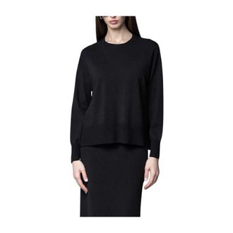 Kaos Maglia a girocollo - - Knitwear - Donna - Nero - L