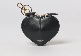 Alaia Le Caur Heart-Shaped Calfskin Wallet with Zip