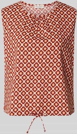 Marc O'Polo Regular Fit Top aus reiner Baumwolle in Rot, Gr&ouml;&szlig;e XXL
