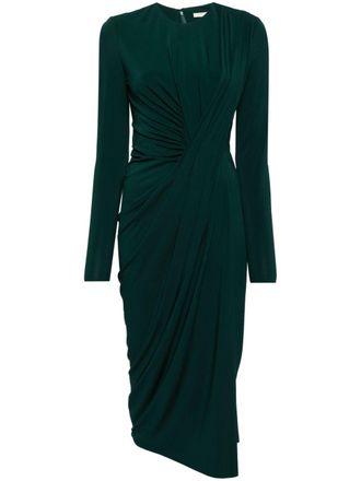 Jason Wu Abito midi drappeggiato - Verde