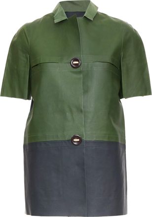 Marni 2012 Calf Leather Rounded Coat