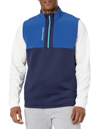 Under Armour UA Storm Daytona Vest, (471) Blue Mirage / Midnight Navy / Reflective, M