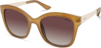 Kenneth Cole Womens KC2965 54 5445P Sunglasses - Brown - One Size