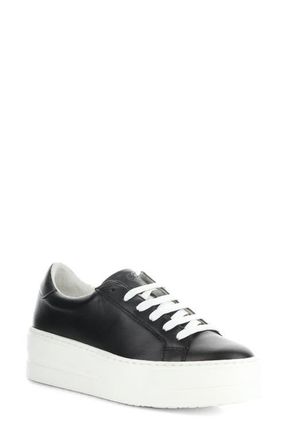 Bos. & Co. Maya Platform Sneaker in Black/White at Nordstrom, Size 10-10.5Us