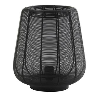 Light & Living L&aacute;mpara De Mesa - Adeta - Negro - Metal - - Light&living