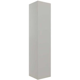 Signature Umea Wall Hung 1-Door Tall Unit 350mm Wide - Matt Latte