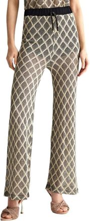 Liu Jo Va 4005 J4666 03322 Wijde Broek - Dames - Wijde Broeken - Veelkleurig - S - Broeken