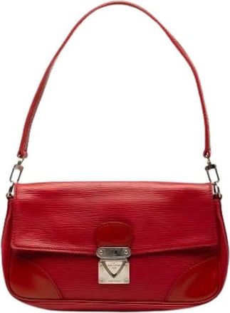 Louis Vuitton Pre-owned Epi Leather Satchel - Dames - Vintage Schoudertas - Rood - ONE Size - Leer - Vintage