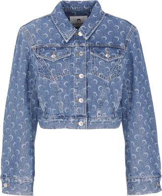Marine Serre Moon Jeans Jacket
