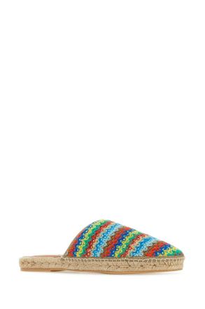 Alanui Crochet Rainbow Espadrille - Multicolor