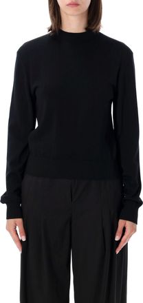 Lanvin Ribbed Back Knot Jumper