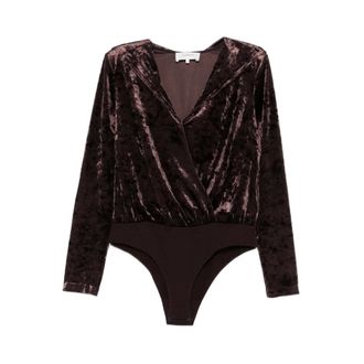BA&SH Tops, Dames, Bruin, XS, Polyester, Laia Bodysuit
