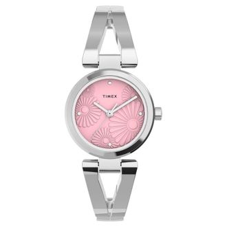 Timex Main Street Quartz Pink Dial Ladies Watch TW2U82300