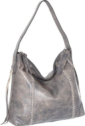 Nino Bossi La Maja Hobo Aviator Leather Shoulder Bag