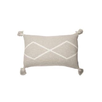 Lorena Canals Knitted cushion Oasis Soft Linen in Linen, Natural at Nordstrom, Size Medium