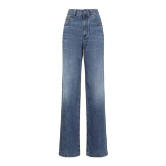 Brunello Cucinelli Mujer, Vaqueros, Azul, Talla: XS