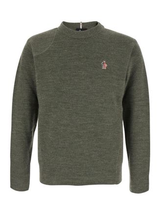 Moncler Green Crew Neck Sweater