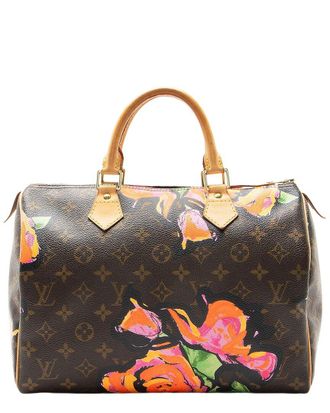 Louis Vuitton Limited Edition Monogram Roses Speedy 30 (Authentic Pre-Loved)