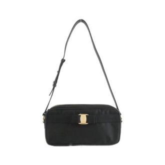 Ferragamo Pre-owned Nylon Shoulder Bag - Dames - Pre-owned - Zwart - Maat: ONE Size Nylon
