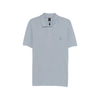 Moose Knuckles Everett Emblem Short-sleeve Polo Shirt