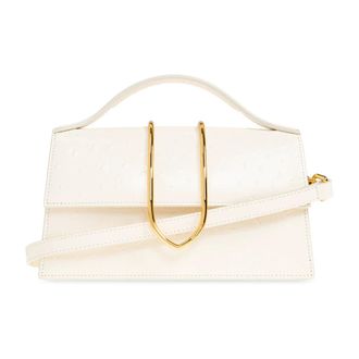Jacquemus Handbags, female, Beige, Size: ONE SIZE Grand Bambino Handbag