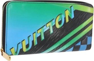 Louis Vuitton Pre-owned Wallets, female, Multicolor, Size: ONE SIZE Pre-owned Leather Wallet