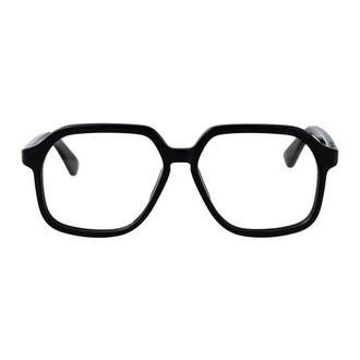 Bottega Veneta Square Optical Frame - unisex - Bottega Veneta - Glasses - Black - 55 MM - Accessories