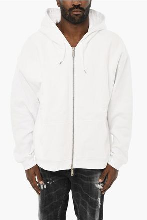 Dsquared2 Cotton Hoodie with Zip Closure size M