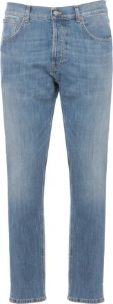 Dondup Blue Dian Buttons Fastening Jeans