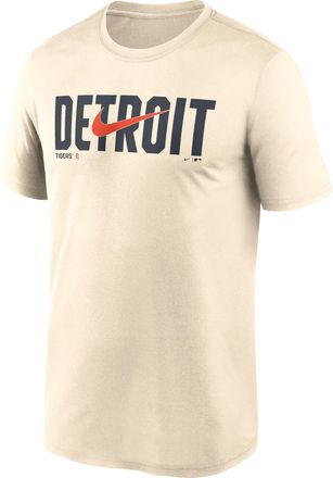 Nike Detroit Tigers Swoosh Legend Nike Mens Dri-FIT MLB T-Shirt in Brown | NKGK15ADG-RSQ
