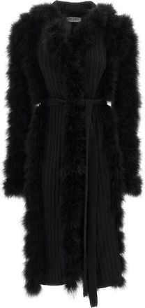The Attico Lange Jas - Dames - Jassen - Zwart - XS - Jassen