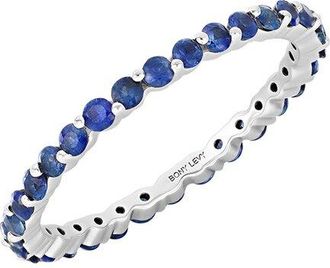 Bony Levy El Mar 18K 0.45 Ct. Tw. 13 Sapphire Stackable Ring