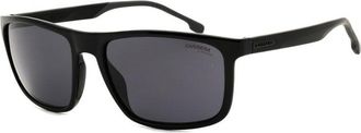 Carrera Sunglasses Rectangle Full Rim, Blue Frame And Blue Sky Mirror Lens Carrera8047/s0Pjpxt
