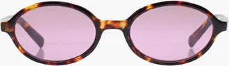 Reality Eyewear The Bessette Sunglasses in Turtle Lilac at Nordstrom