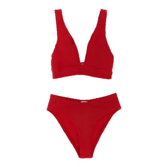Hunza G Mujer, Trajes de ba&ntilde;o, Rojo, Talla: ONE Size