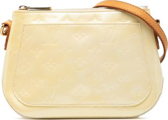 Louis Vuitton Pre-owned Womens Monogram Vernis Minna Street - Yellow Leather - One Size